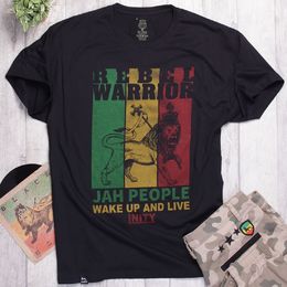 Rasta tričko Rebel Warrior | Jah people wake up and live