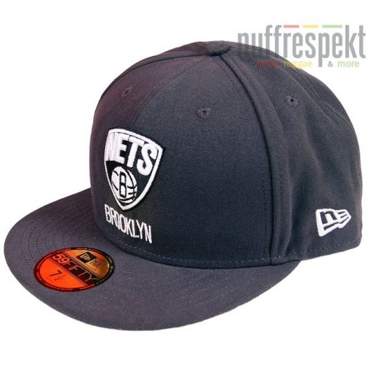 Kšiltovka New Era Fullcap Brooklyn Nets Basic NBA Graph/Grey