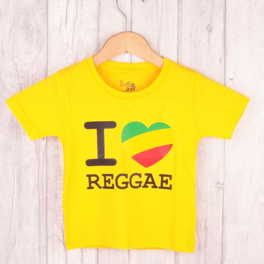 Dětské tričko | I love Reggae 