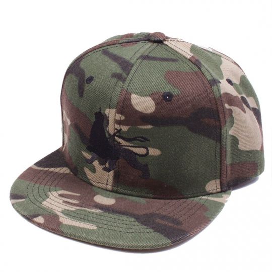Snapback Lion of Judah - Woodland