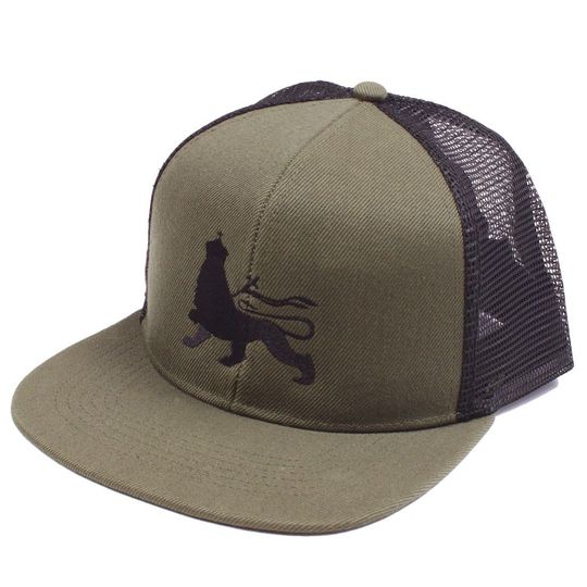 Kšiltovka Lion of Judah | Olive & Black