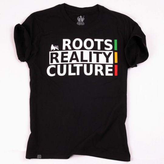 Tričko Roots Reality Culture | černé
