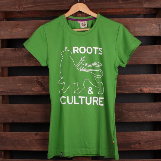 Dámské tričko Roots & Culture | zelené
