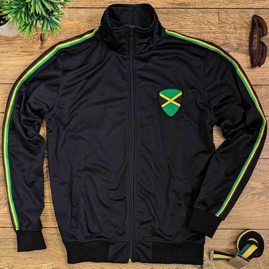 Černá sportovní mikina Jamaica