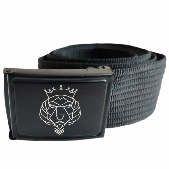 Pásek Lion of Zion černý