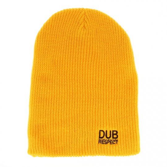  Zimní čepice beanie Dub respect | žlutá