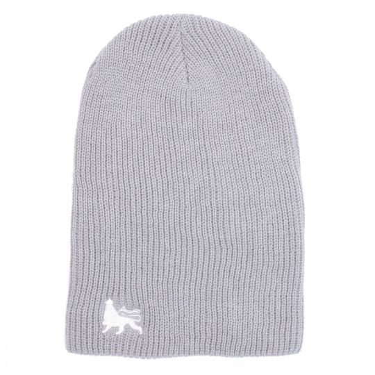Zimní čepice beanie Lion | šedá
