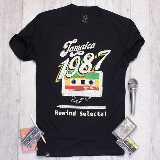 Tričko Jamaica 1987 - Rewind Selecta!