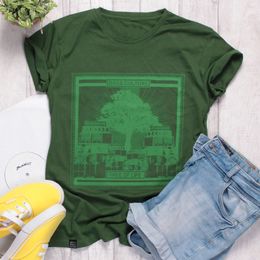 Dámské tričko Tree of Life - Bass Culture | zelené