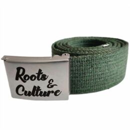 Pásek - Roots & Culture olivový