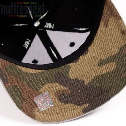 Kšiltovka Snapback Nuff Wear - Black & Gray