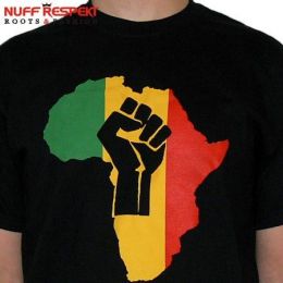 Tričko Rasta Afryka (černé)