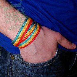 Náramek rasta (obvod x 3)