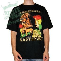 Tričko King Of Kings Rastafari