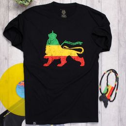 Rasta tričko Lion of Judah rasta