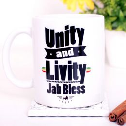 Hrnek Unity and Livity Jah Bless 330 ml