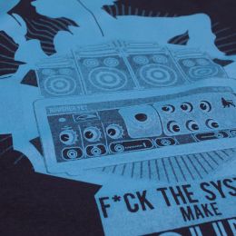 Tričko Fuck the System Make Sound System