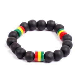 Rasta náramek black II