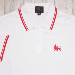 Polo Lion of Judah | red & white