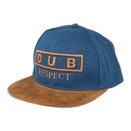 Snapback Dub Respect | Blue & Camel