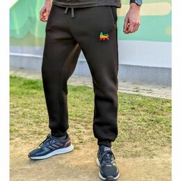 Tepláky typu jogger Lionof Judah | černé