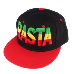 Snapback RASTA | Black & Red