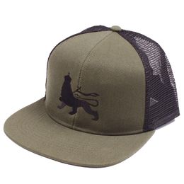 Kšiltovka Lion of Judah | Olive & Black