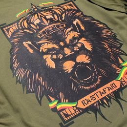 Tričko Rastafari | olivové