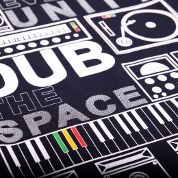 Tričko Every Unity Dub The Space - granátové
