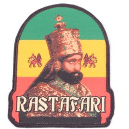 Nášivka Rastafari Haile Selassie