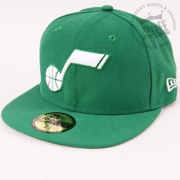 Kšiltovka New Era Full Cap Utah Jazz League Basic NBA Kelly / White