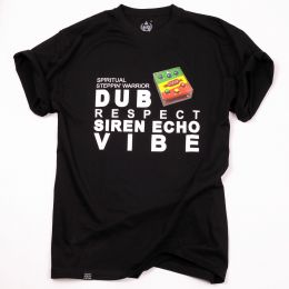 Tričko Spiritual Steppin' Warrior / Dub Siren | černé