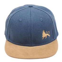 Snapback Kšiltovka Lion of Judah | Blue & Camel