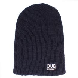 Zimní čepice beanie Dub respect | tmavě modrá