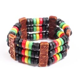Náramek Rasta black&brown