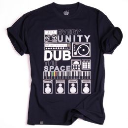 Tričko Every Unity Dub The Space - granátové