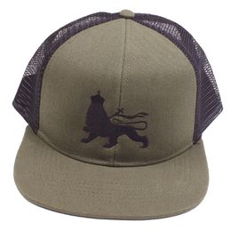 Kšiltovka Lion of Judah | Olive & Black
