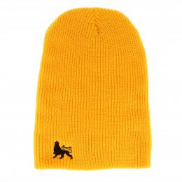 Zimní čepice beanie Lion | žlutá