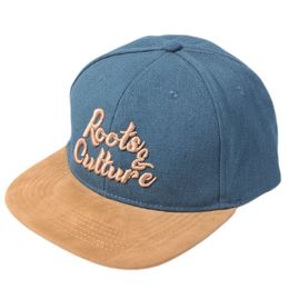 Snapback Roots & Culture | Blue & Camel