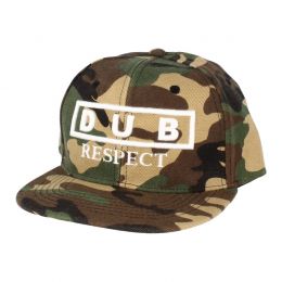 Snapback Dub Respect | Woodland camo