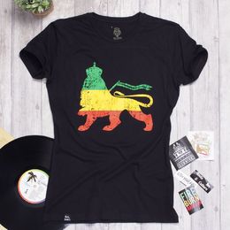 Dámské rasta tričko Lion of Judah