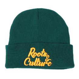 Zimní čepice Roots and Culture | zelená
