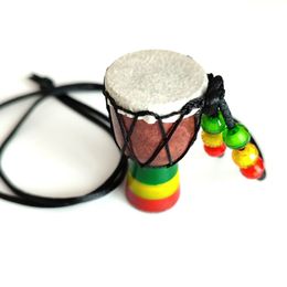 Přívěšek rasta bongo djembe /hnědý