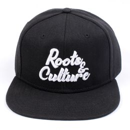 Kšiltovka Snapback Roots & Culture Black