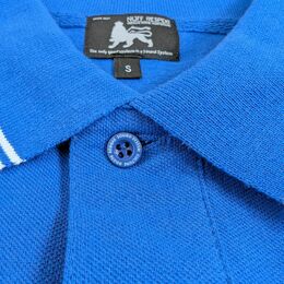 Tričko Polo Lion of Judah - Modro/bílé