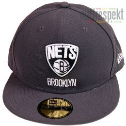 Kšiltovka New Era Fullcap Brooklyn Nets Basic NBA Graph/Grey