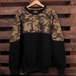 Mikina Dub Lion crewneck camo - RASPECT