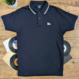 Tričko Polo Lion of Judah - Granátovo/bílé