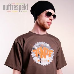 Tshirt - Nuff College 0713 - brown