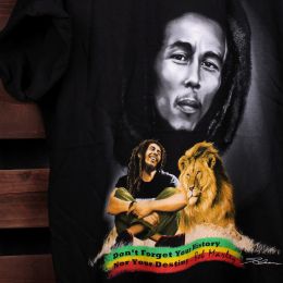Tričko Bob Marley - Don't forget your history Nor you destiny